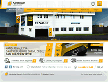 Tablet Screenshot of karakuslarotomotiv.com